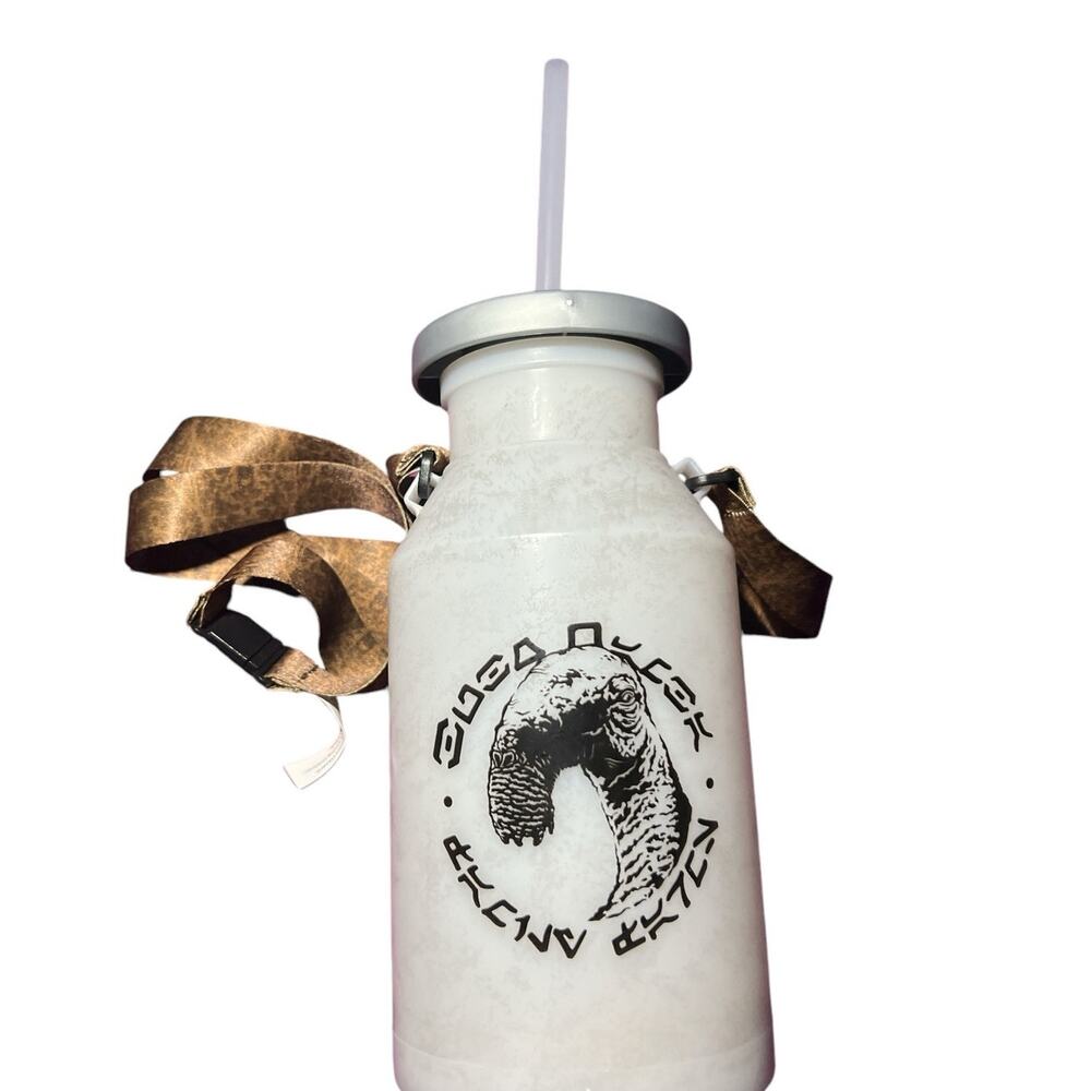 New Disney Parks Star Wars Galaxy's Edge Bantha Blue Milk Sipper Bottle
